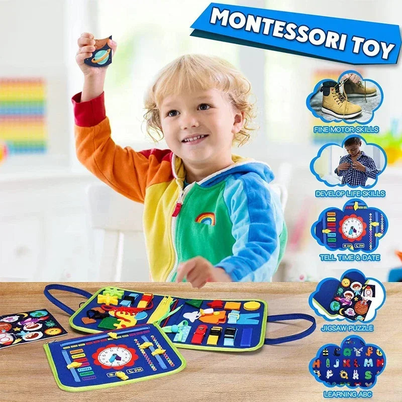 Denzeno Montessori Busy Book