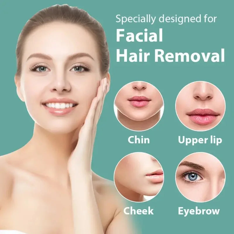 Denzeno Facial Wax Strips – Quick &amp; Painless Hair Removal Kit