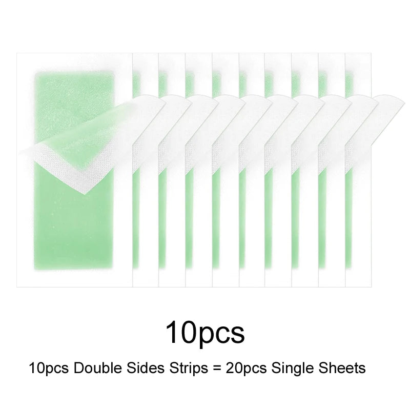 Denzeno Facial Wax Strips – Quick &amp; Painless Hair Removal Kit