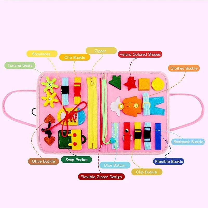 Denzeno Montessori Busy Book