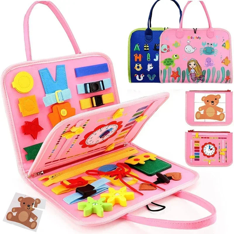 Denzeno Montessori Busy Book